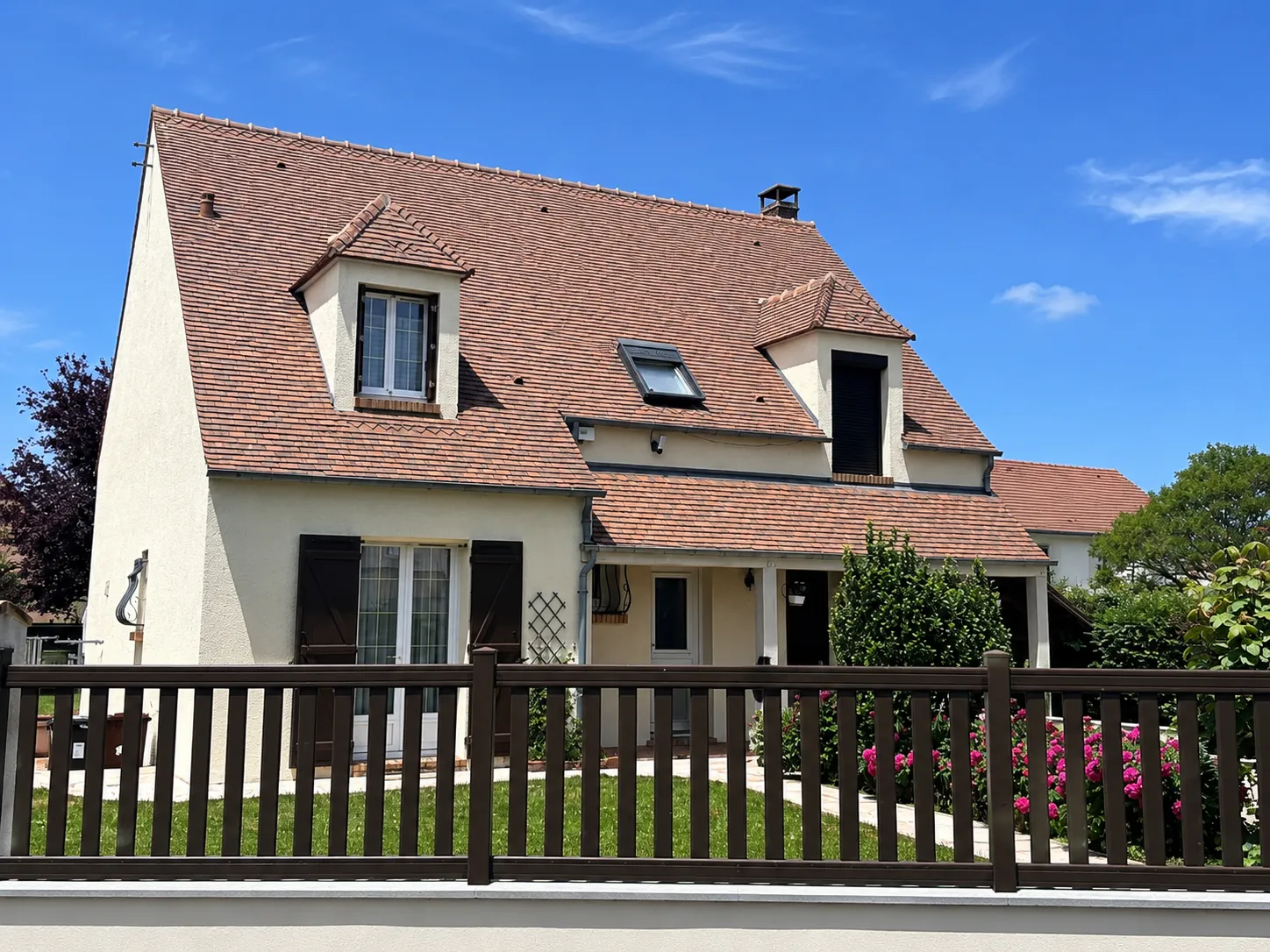 Nettoyage et démoussage de toiture — après