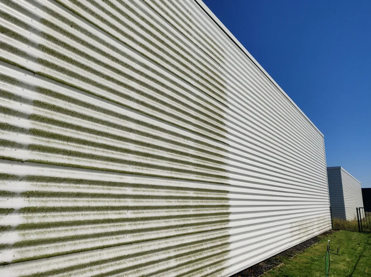 Nettoyage de hangar (tout type) — Toiture Winter